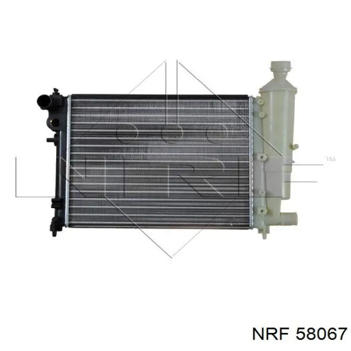 Radiador de água NRF 58067