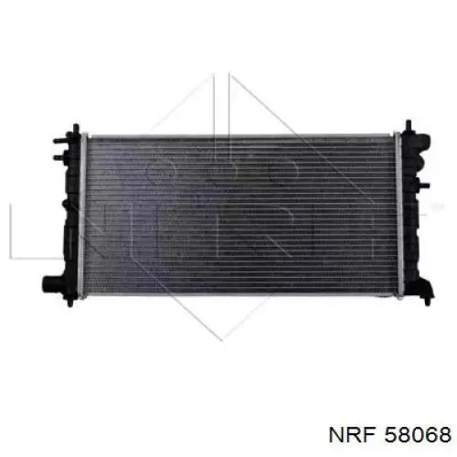 Água radiador NRF 58893 precio, desde 79,47 EUR