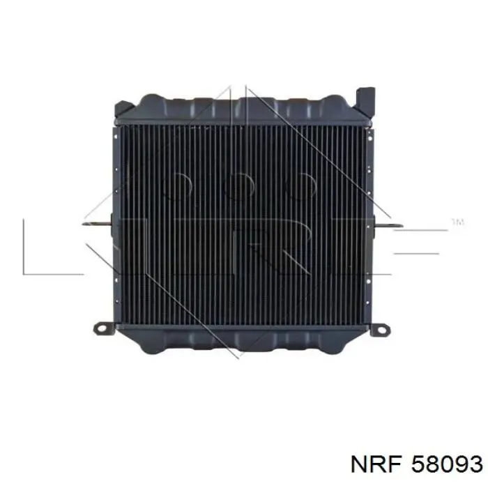 Radiador de água NRF 58093