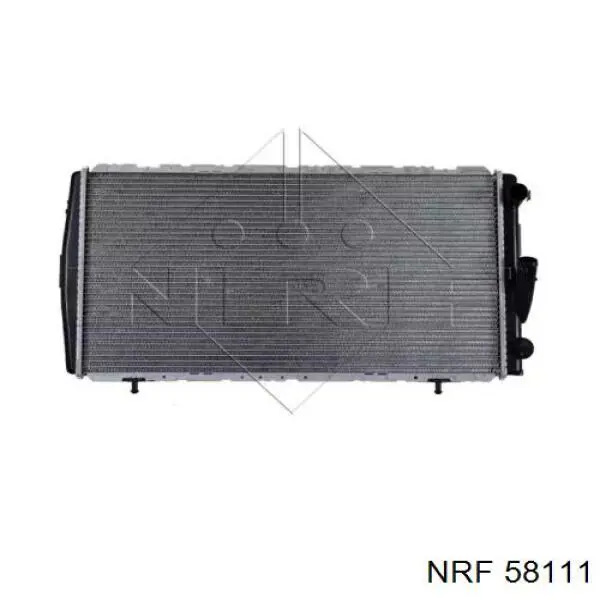 58111 NRF radiador refrigeración del motor