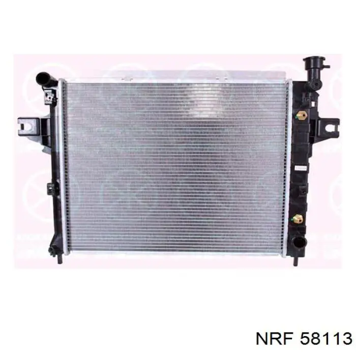 Radiador 52079425AB Chrysler