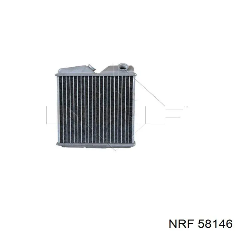 58146 NRF Radiador interior