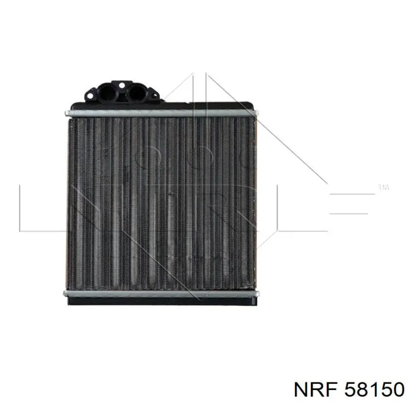 Radiador de calefacción para Volvo 480 