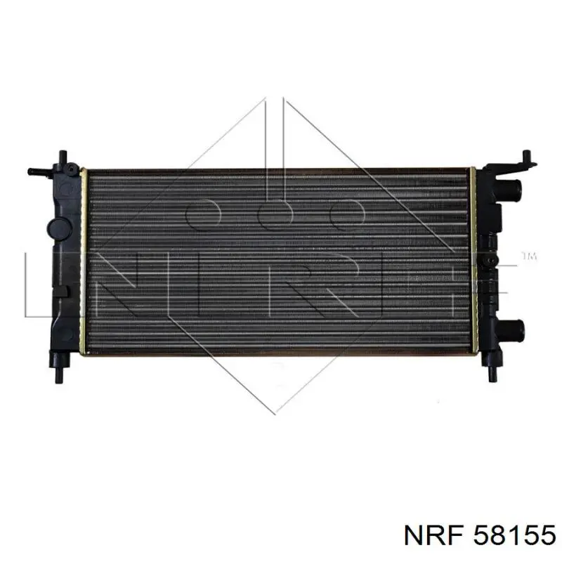 AC225415 Maxgear radiador refrigeración del motor