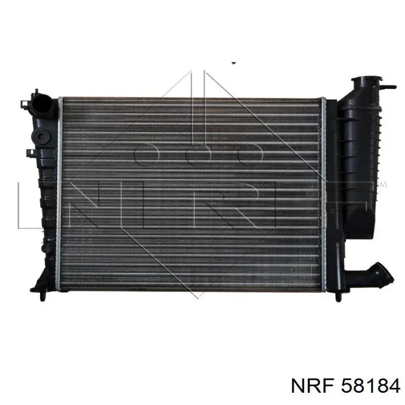 58184 NRF radiador