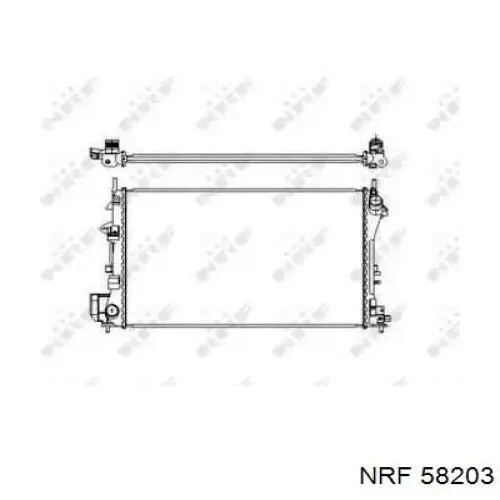 551808A4 Polcar radiador refrigeración del motor