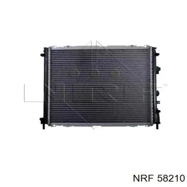 58210 NRF radiador refrigeración del motor