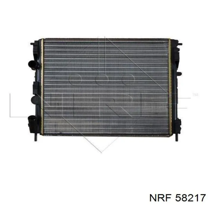 58217 NRF radiador refrigeración del motor