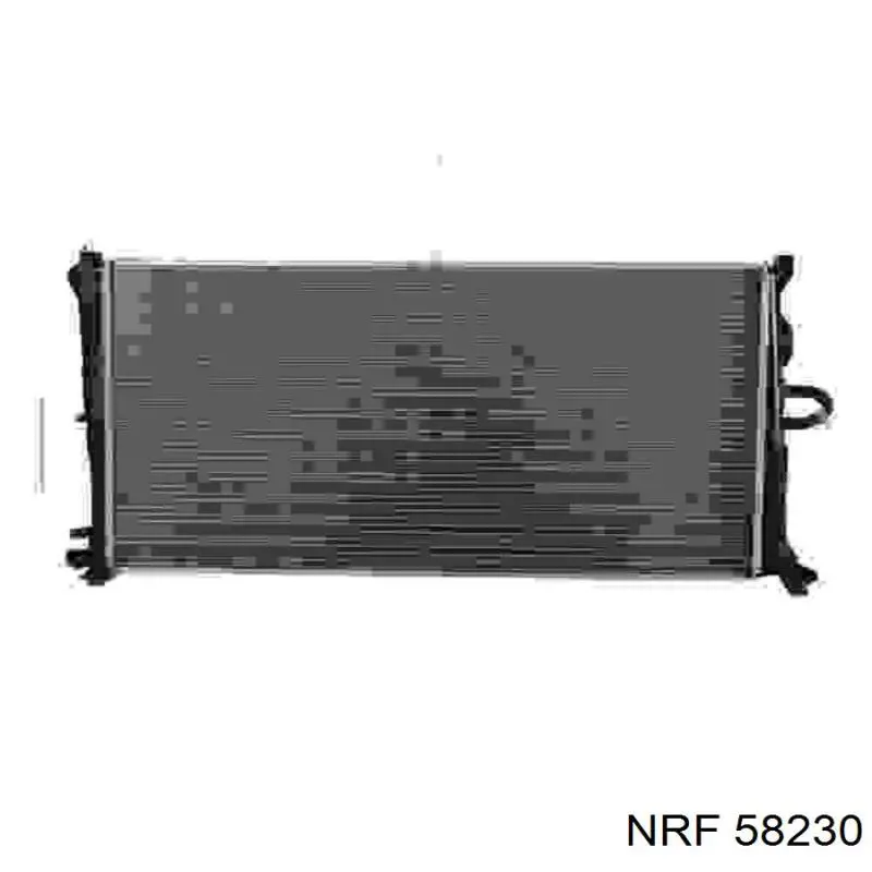 58230 NRF radiador