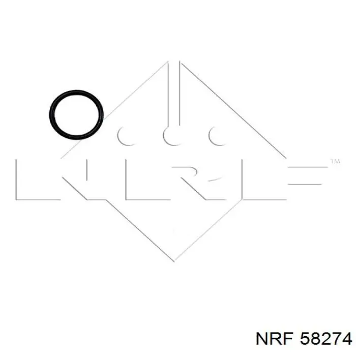 Comprar 58274 NRF Radiador de auto