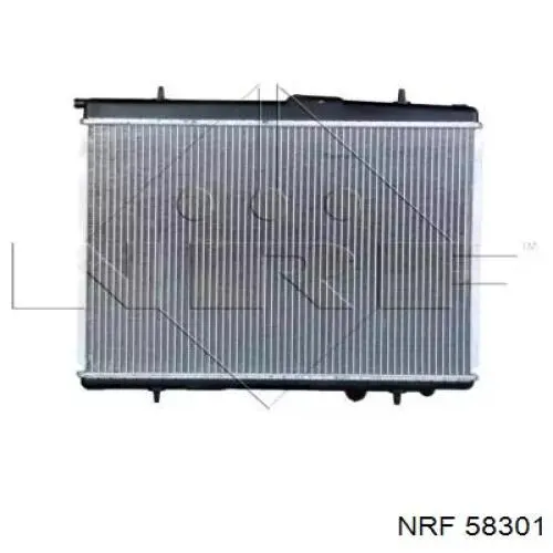 58301 NRF radiador