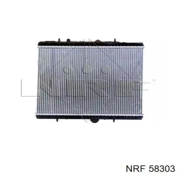 58303 NRF radiador