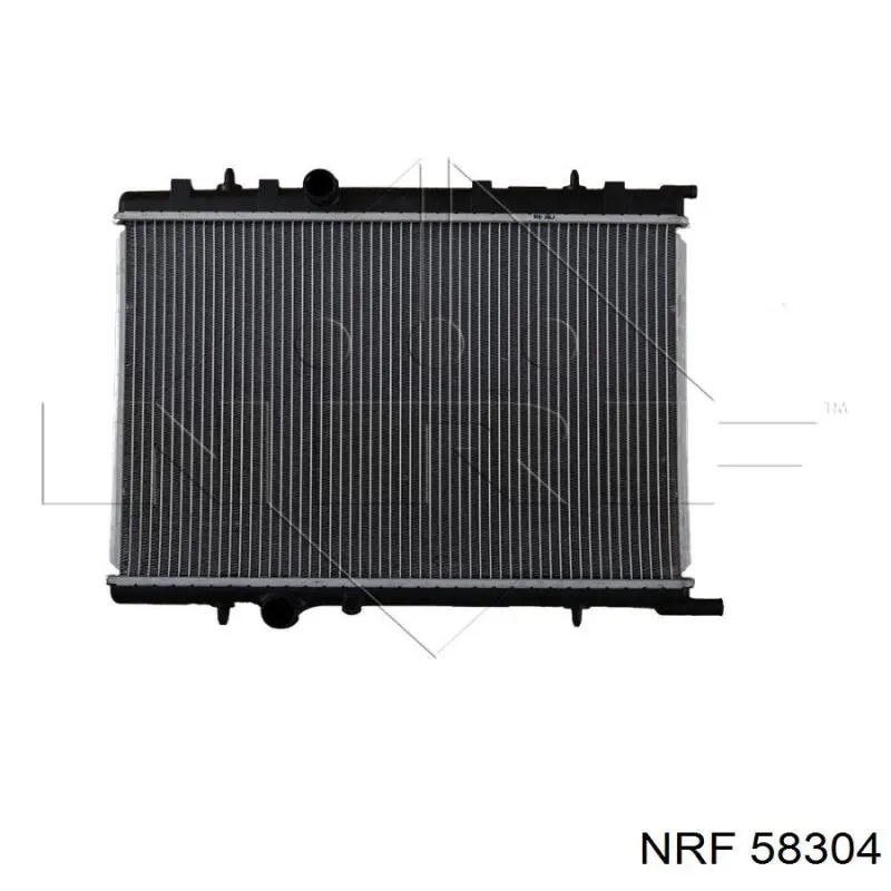 Água radiador NRF 58304 precio, desde 51,19 EUR