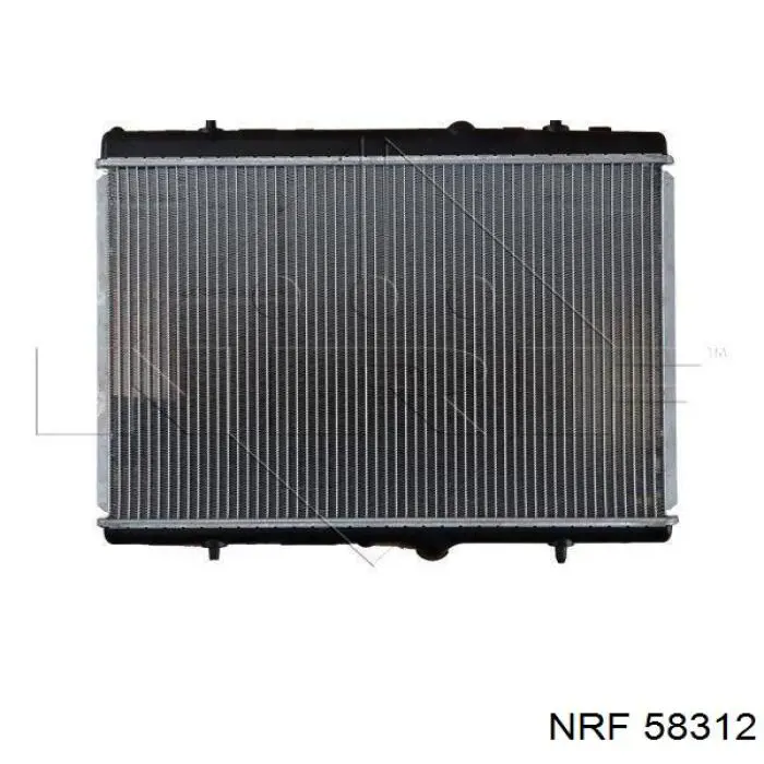 58312 NRF radiador