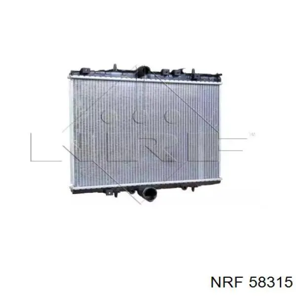 Comprar 58315 NRF Radiador de auto