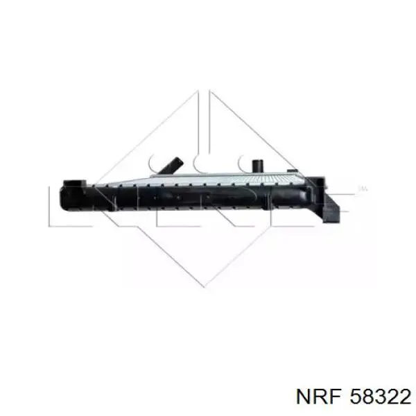 Água radiador NRF 58322 precio, desde 92,29 EUR
