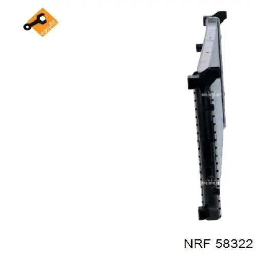 Comprar 58322 NRF Radiador de auto