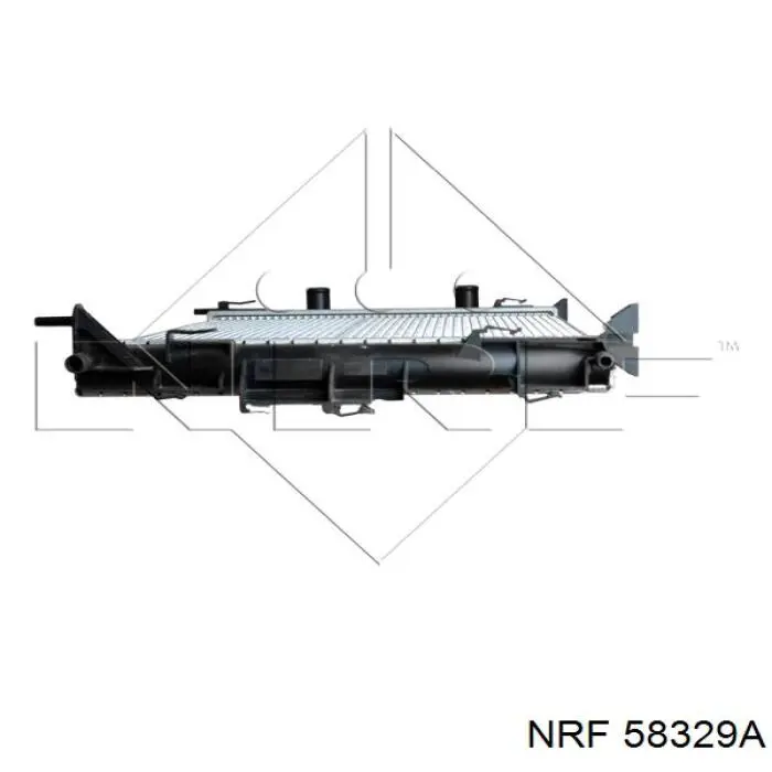Água radiador NRF 58329A precio, desde 73,48 EUR