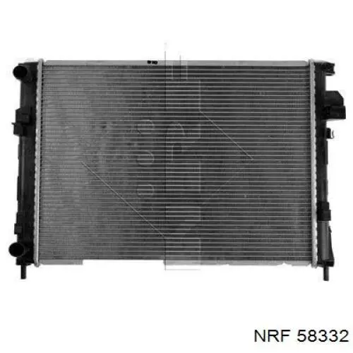 58332 NRF radiador