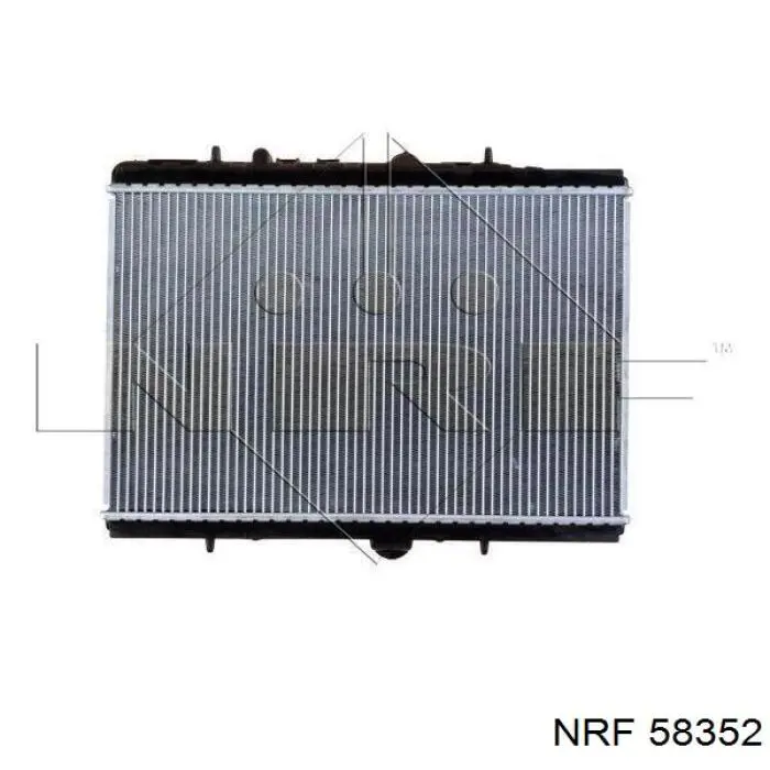 58352 NRF radiador