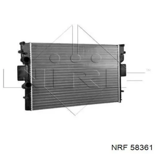 Radiador de água NRF 58361
