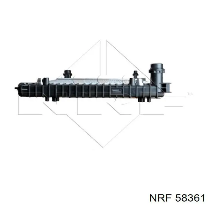 58361 NRF Refrigeración del motor