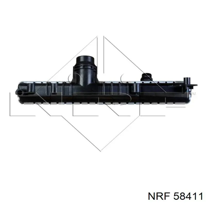 RA60815 Signeda radiador refrigeración del motor