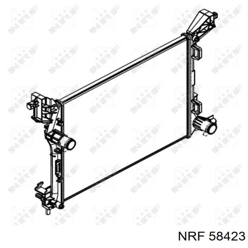 Comprar 51887898 Fiat/Alfa/Lancia Radiador de auto