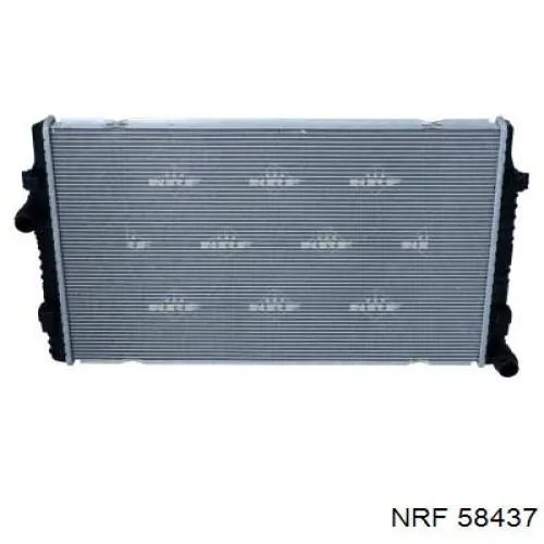 58437 NRF radiador