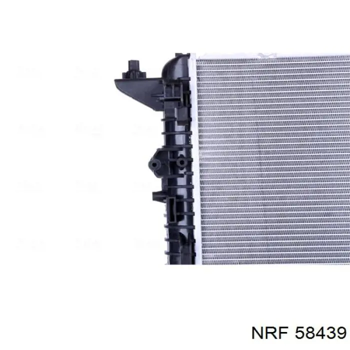 58439 NRF radiador