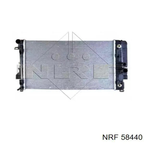 58440 NRF radiador refrigeración del motor