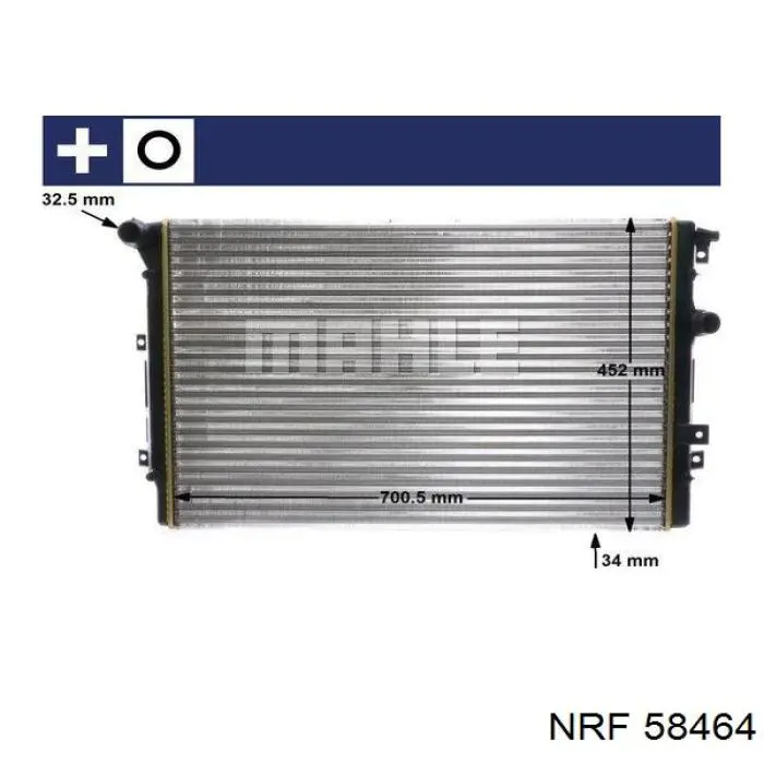 FP74A320 FPS radiador