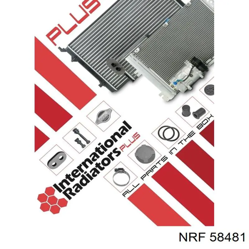 Água radiador NRF 58481 precio, desde 155,21 EUR
