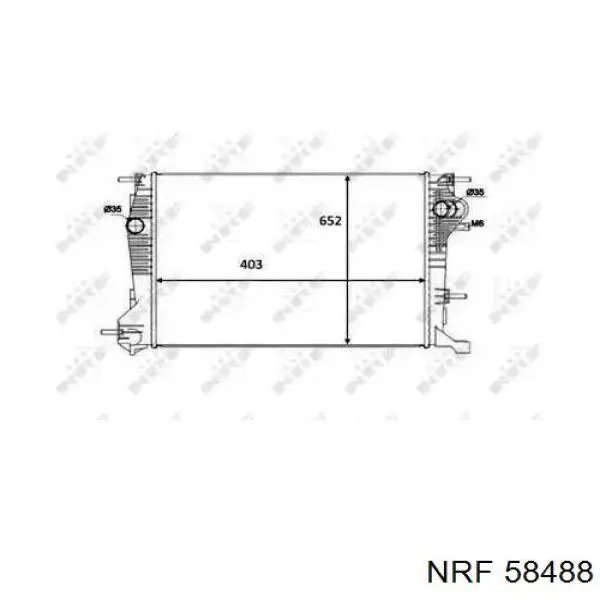 214100015R Renault (RVI) radiador refrigeración del motor