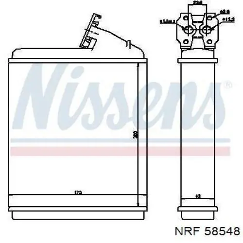 21460VB301 Nissan/Infiniti Refrigeración del motor