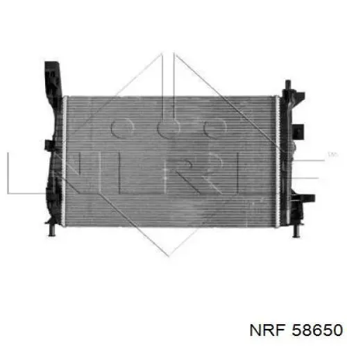 Radiador de água NRF 58650