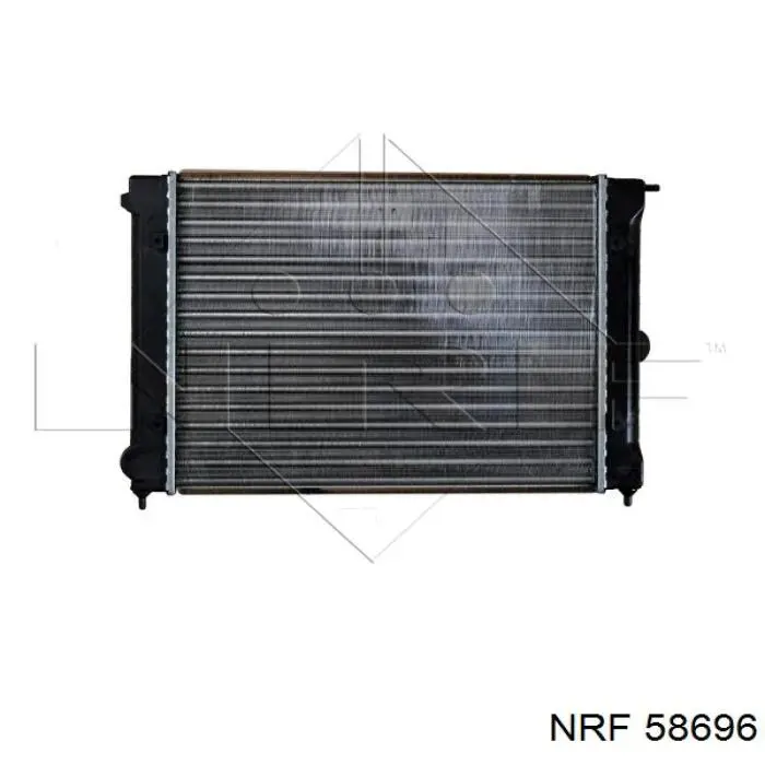Radiador de água NRF 58696