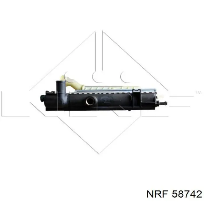 7567061 Fiat/Alfa/Lancia radiador refrigeración del motor