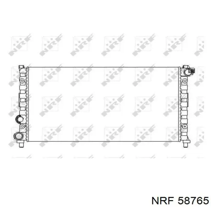 Comprar 58765 NRF Radiador de auto