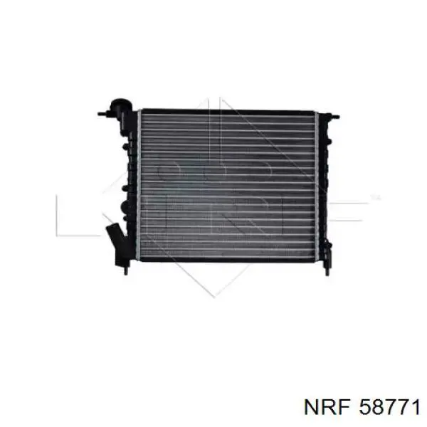 58771 NRF radiador