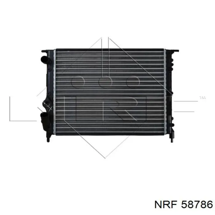 Radiador de água NRF 58786