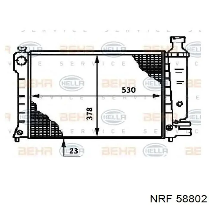 Comprar 5765081 Polcar Radiador de auto