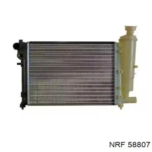 58807 NRF radiador refrigeración del motor