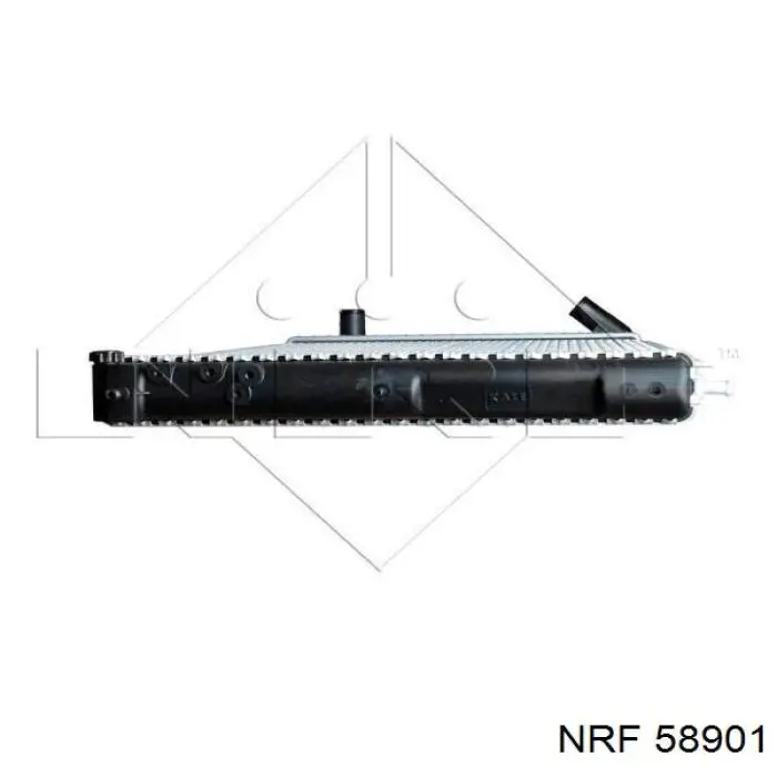 58901 NRF radiador