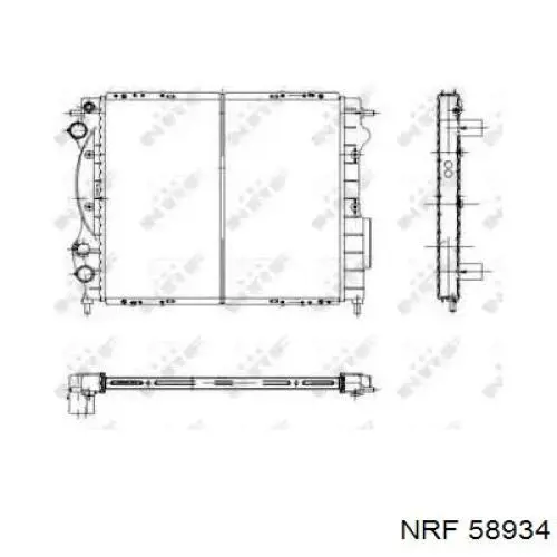 Comprar 7700806575 Renault (RVI) Radiador de auto