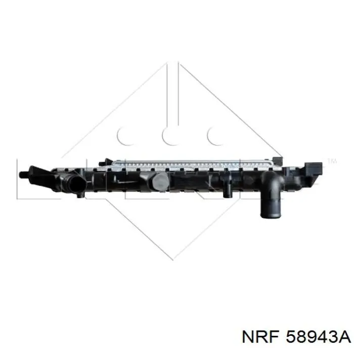 58943A NRF radiador