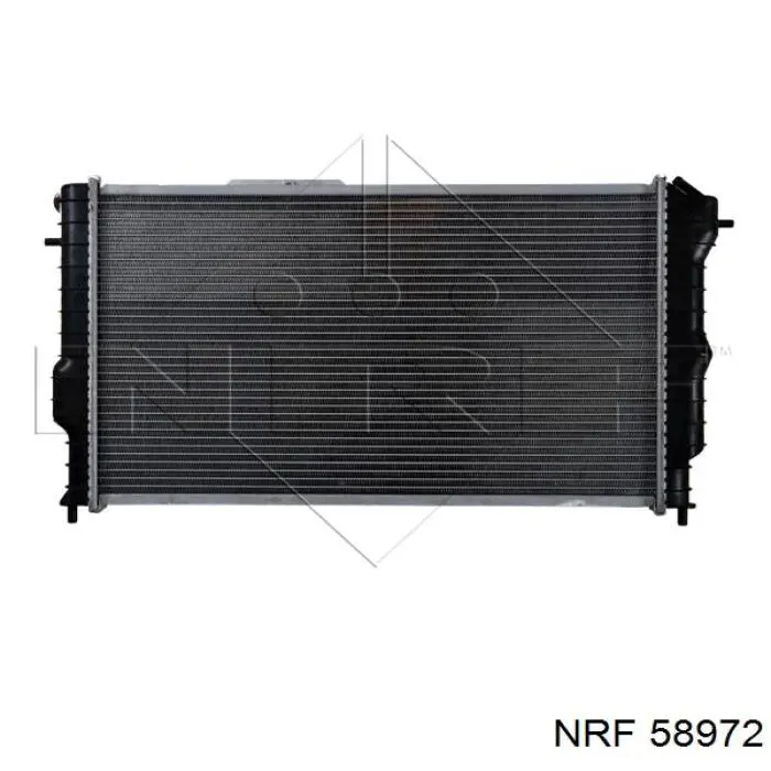 58972 NRF radiador