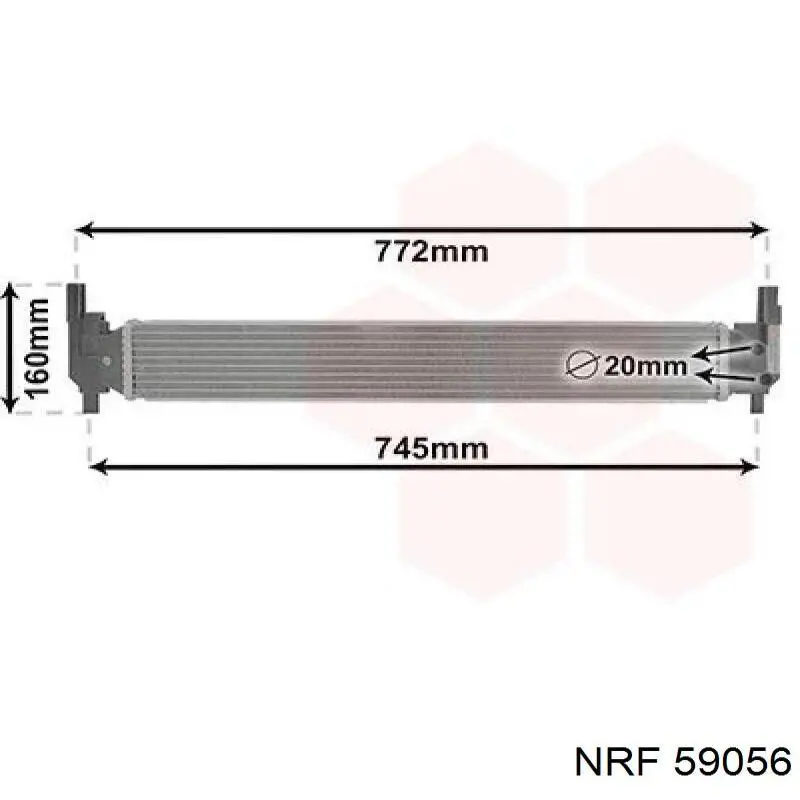 Comprar 59056 NRF Radiador de auto