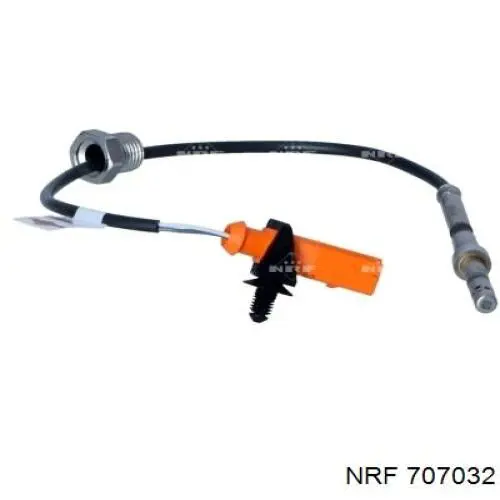 707032 NRF sensor de temperatura, gas de escape, después de filtro hollín/partículas