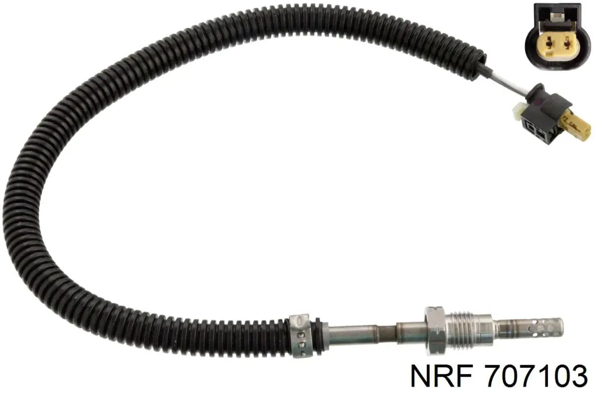 707103 NRF sensor de temperatura, gas de escape, antes de turbina